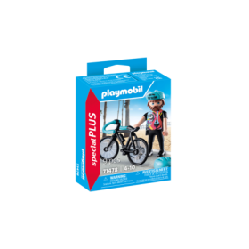Playmobil-FIGURINA CICLISTUL PAUL Playmobil - 1